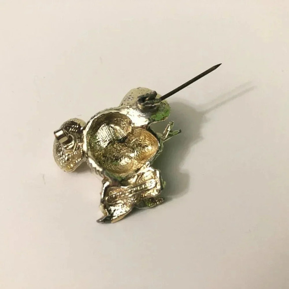 Vintage Hollywood  Mouse Head Pin Brooch - Picture 5 of 11